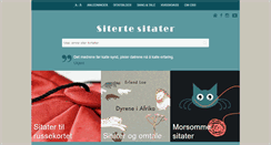 Desktop Screenshot of ordtak.no